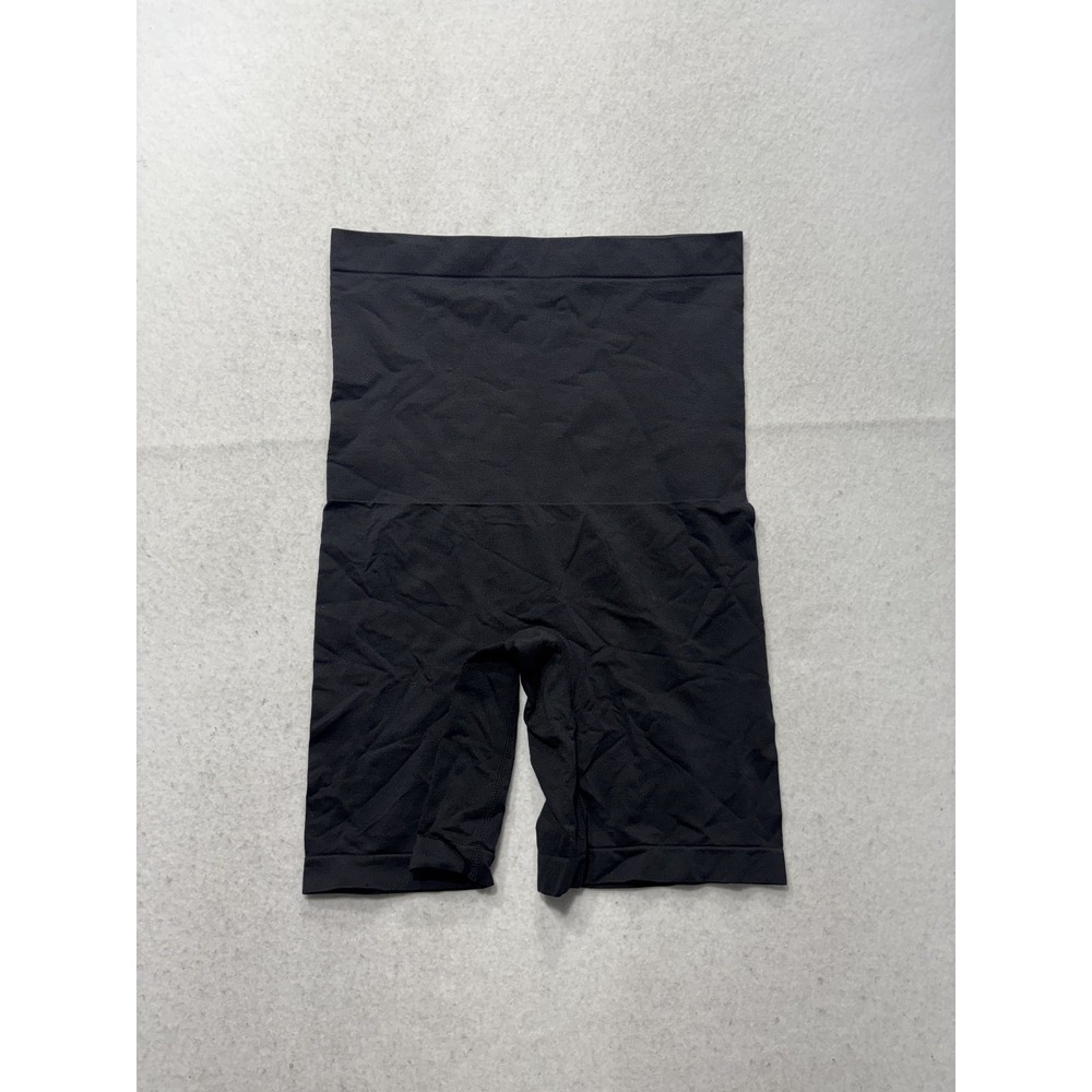 Under Control Shaping Shorts Womens L Black High Waist Seamless Shapewear